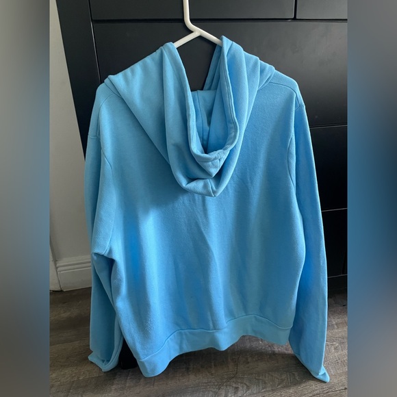 Aviator Nation Five Stripe Hoodie Sky Blue XL - Picture 3 of 3